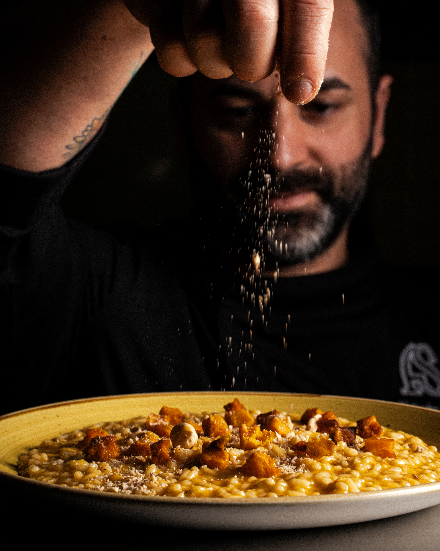 Chef Zeneat al lavoro